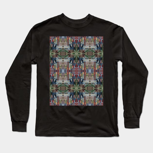 Abstract Pattern 20 Long Sleeve T-Shirt by NightserFineArts